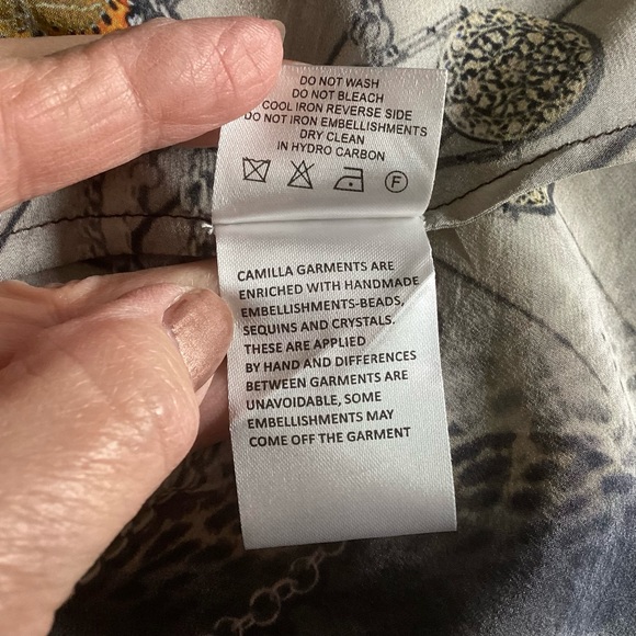 Camilla Treasure Chaser Silk Dress XS - Picture 7 of 12